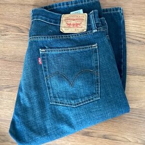 Levi’s 514 Slim Straight Jeans Men’s 36x30 Blue Denim Classic Fit